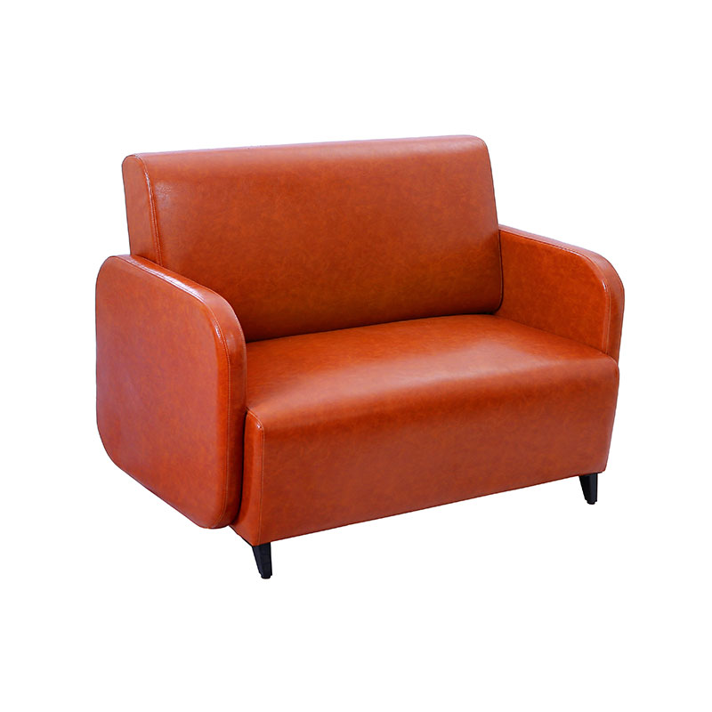 HZ7020 Bangku menunggu salun coklat merah