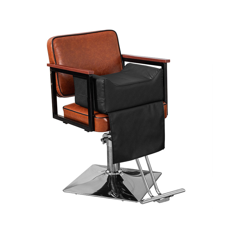 HZ8101B Children leather cushion oversize barber salon concavity booster seat