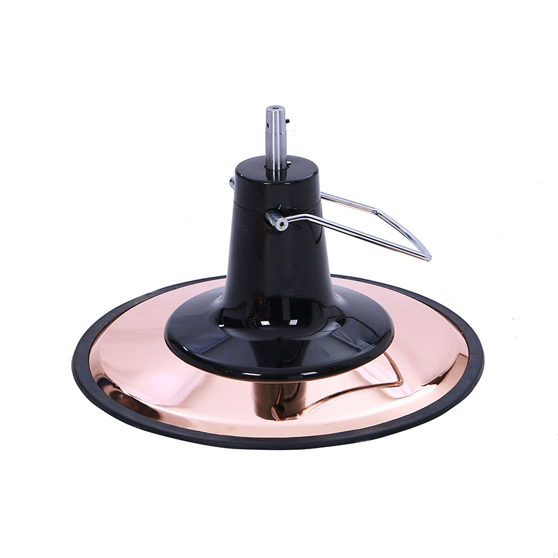 HZ22PB Pam hidraulik kerusi gunting rambut vintaj dengan asas emas mawar