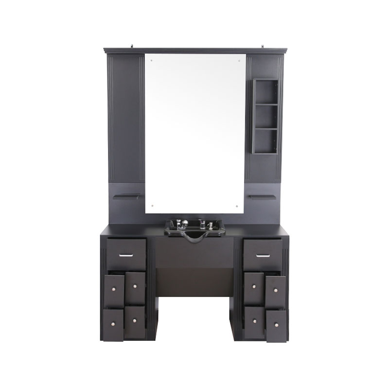 HZ2039 Solek solek besar hitam dengan kabinet ringan