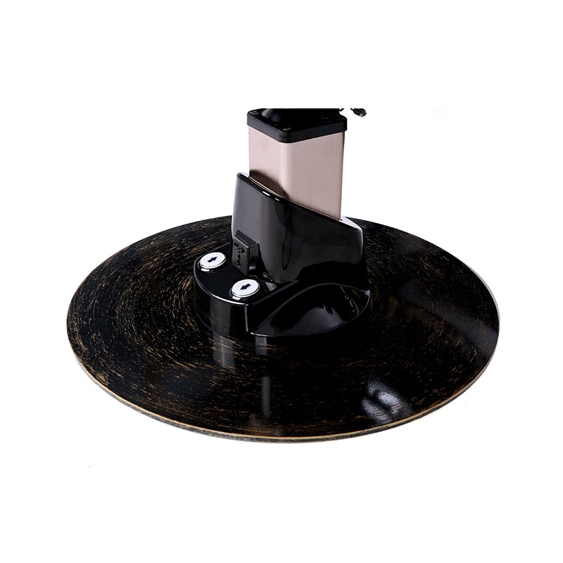 Pam hidraulik kerusi salun HZ23 dengan tapak hitam