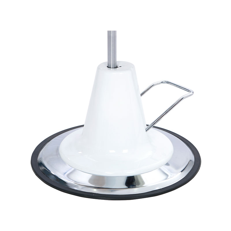 HZ25 Pam hidraulik kerusi gunting rambut vintaj dengan tapak penyaduran perak