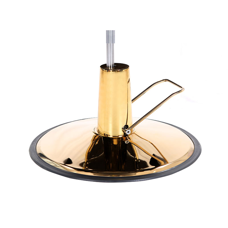 HZ05 Pam emas hidraulik kerusi gunting rambut dengan tapak