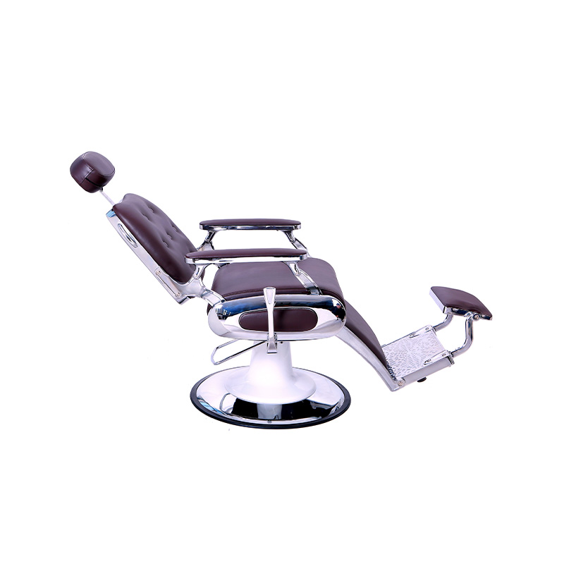 HZ8796BR / HZ8796BK / HZ8796Z Sandaran belakang gesper merah vintaj kerusi gunting gunting rambut