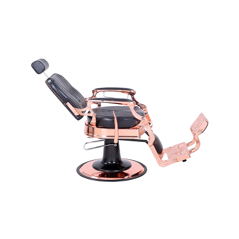 HZ87127 gaya vintaj tugas berat hidraulik berbaring persegi twill backrest kerusi gunting