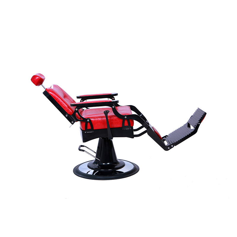 HZ8754RD Kerusi salun merah gaya vintaj