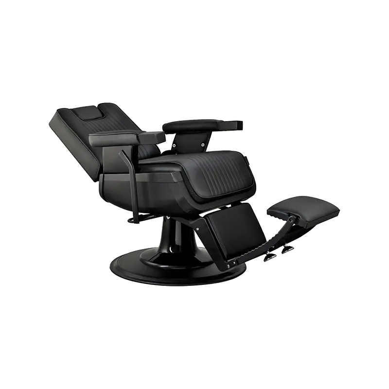 HZ8740GD / HZ8740DZ / HZ8740DB Kerusi gunting rambut gaya lincoln retro klasik hitam