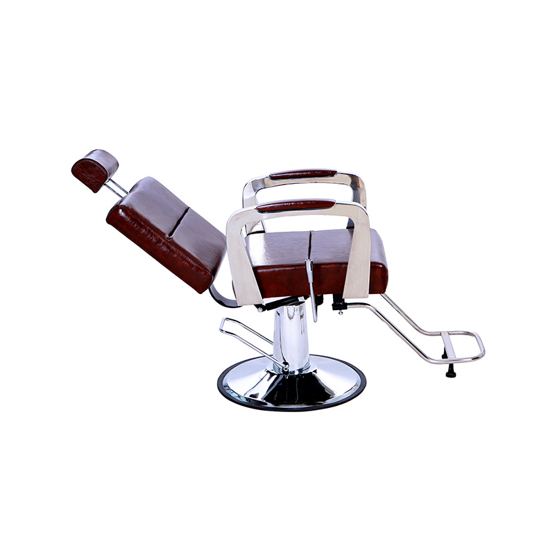 HZ8744 Coklat dengan tempat letak tangan sekerat kerusi salun serba guna