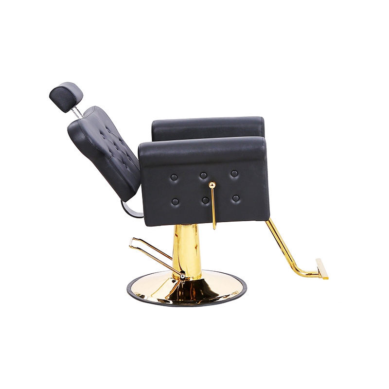 HZ88131B-GD / HZ88131B-GY / HZ88131B-LZ Kerusi salun serba guna dengan belakang bersandar & butang berumbai, kerusi penggaya