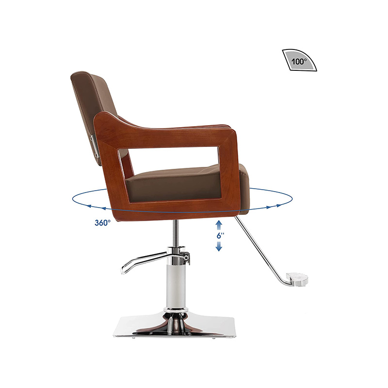 HZ88108B / HZ8808W / HZ88108 Kerusi penggayaan tukang gunting hidraulik klasik