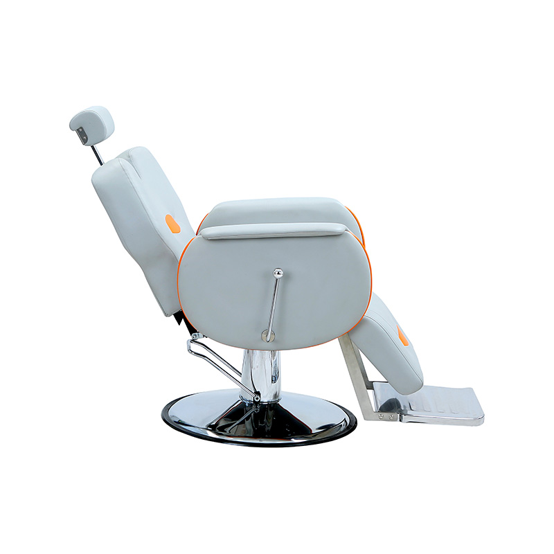 HZ87128 Kerusi salon baring tugas berat biru asap