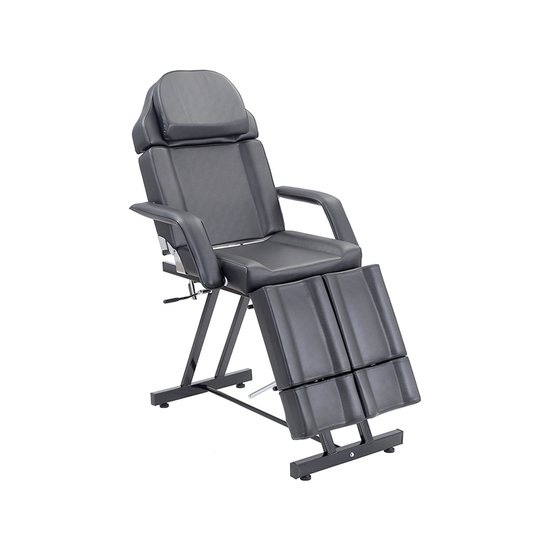 HZ017BK / HZ017W Meja tatu tempat letak kaki terbelah katil kecantikan