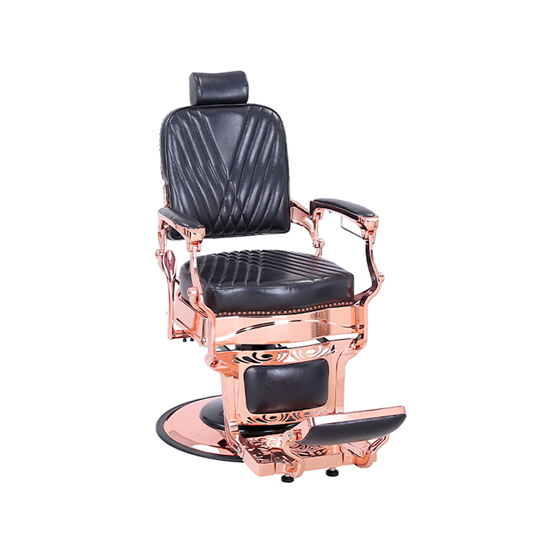 HZ87127 gaya vintaj tugas berat hidraulik berbaring persegi twill backrest kerusi gunting