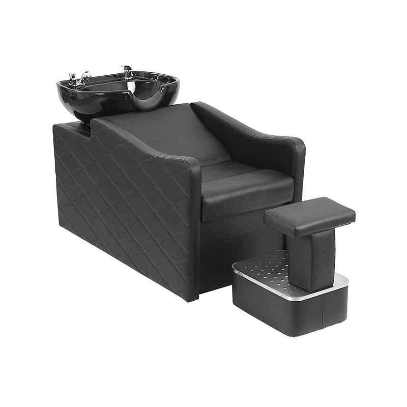 HZ9075 Stesen mencuci rambut dengan sinki syampu seramik