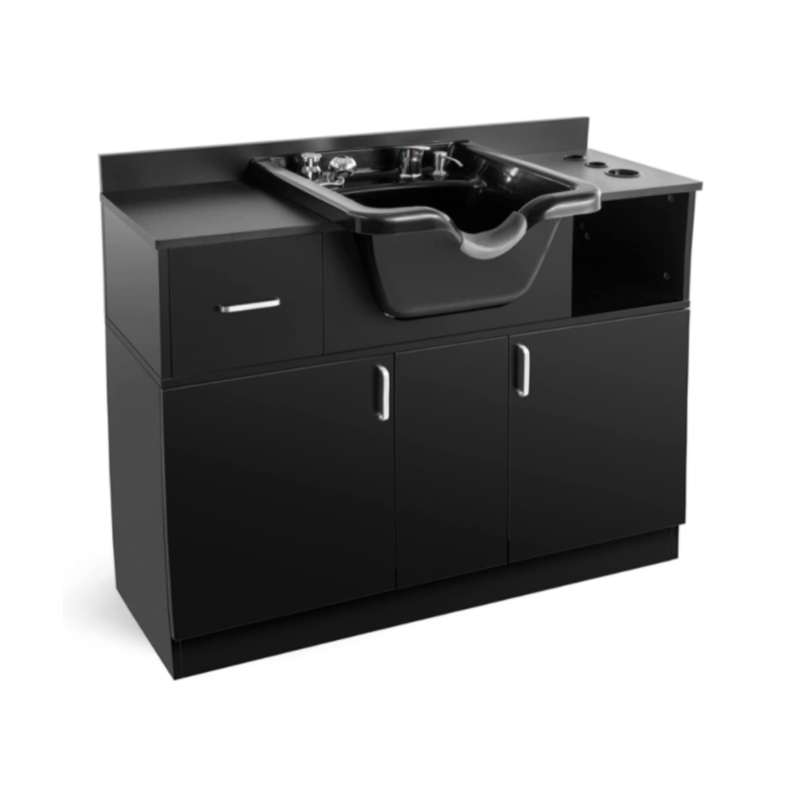 HZ901 Stesen sinki basuh belakang syampu pelbagai fungsi dengan mangkuk syampu